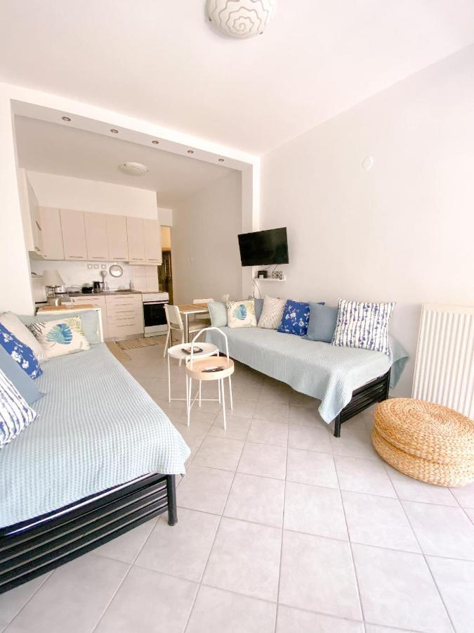 A Wonderful Apartment In Front Of The Sea! Peraía 外观 照片
